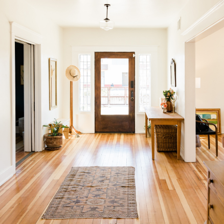 entryway to house