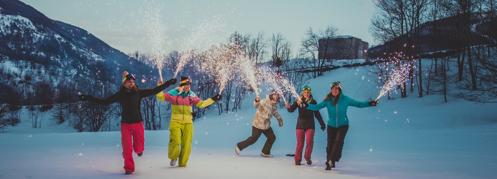 Group of people celebrating